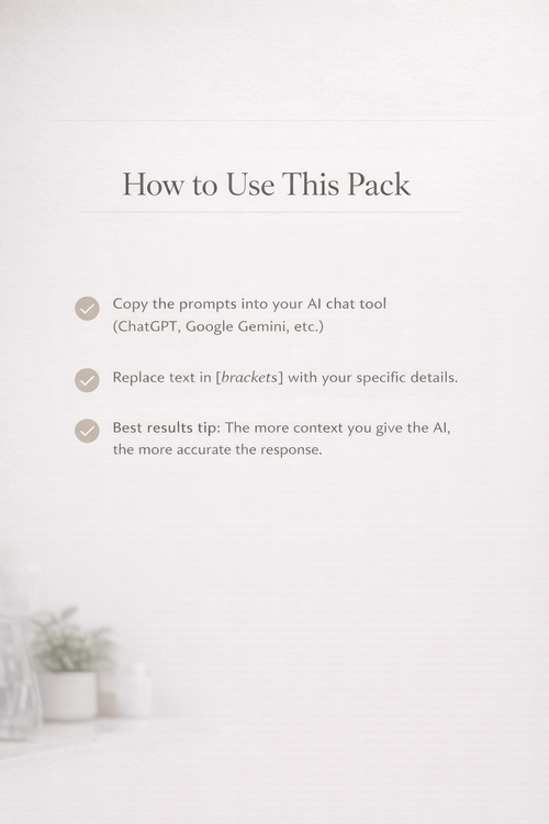 AI Prompt Pack for Dental Offices | Patient Communication, Scheduling & Front Desk Scripts (PDF Download)